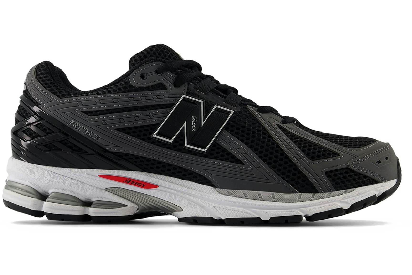 New Balance 1906R Black Team Red Castlerock Men's - U1906RCB - US