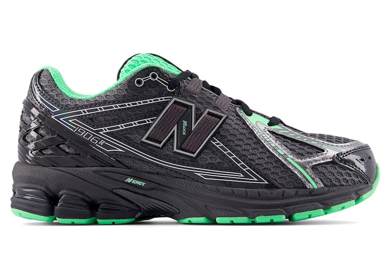 New Balance 1906R Dark Silver Metallic Lab Green (GS)
