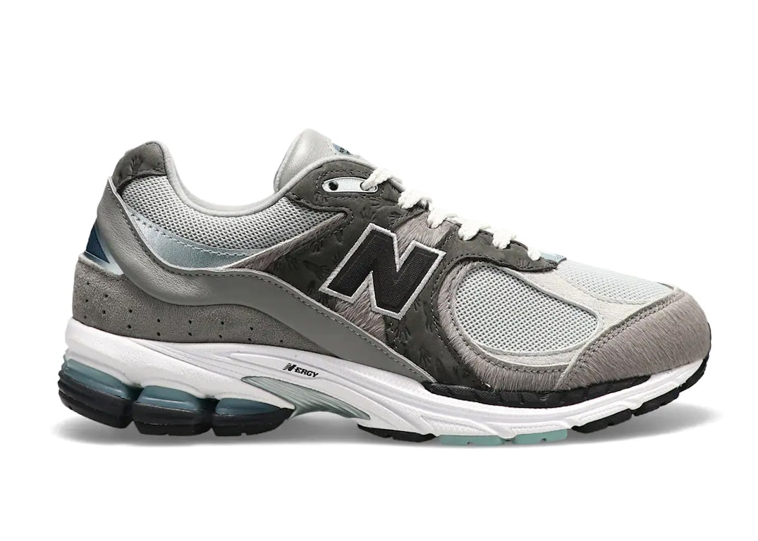 Pre-owned New Balance 2002r Atmos Grey Rat In Grey/navy/white