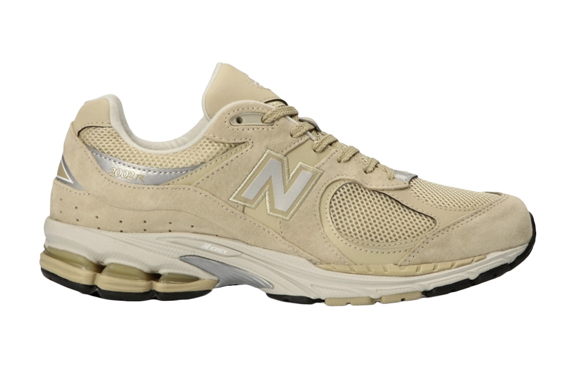 Pre-owned New Balance 2002r Beige In Beige/beige/silver