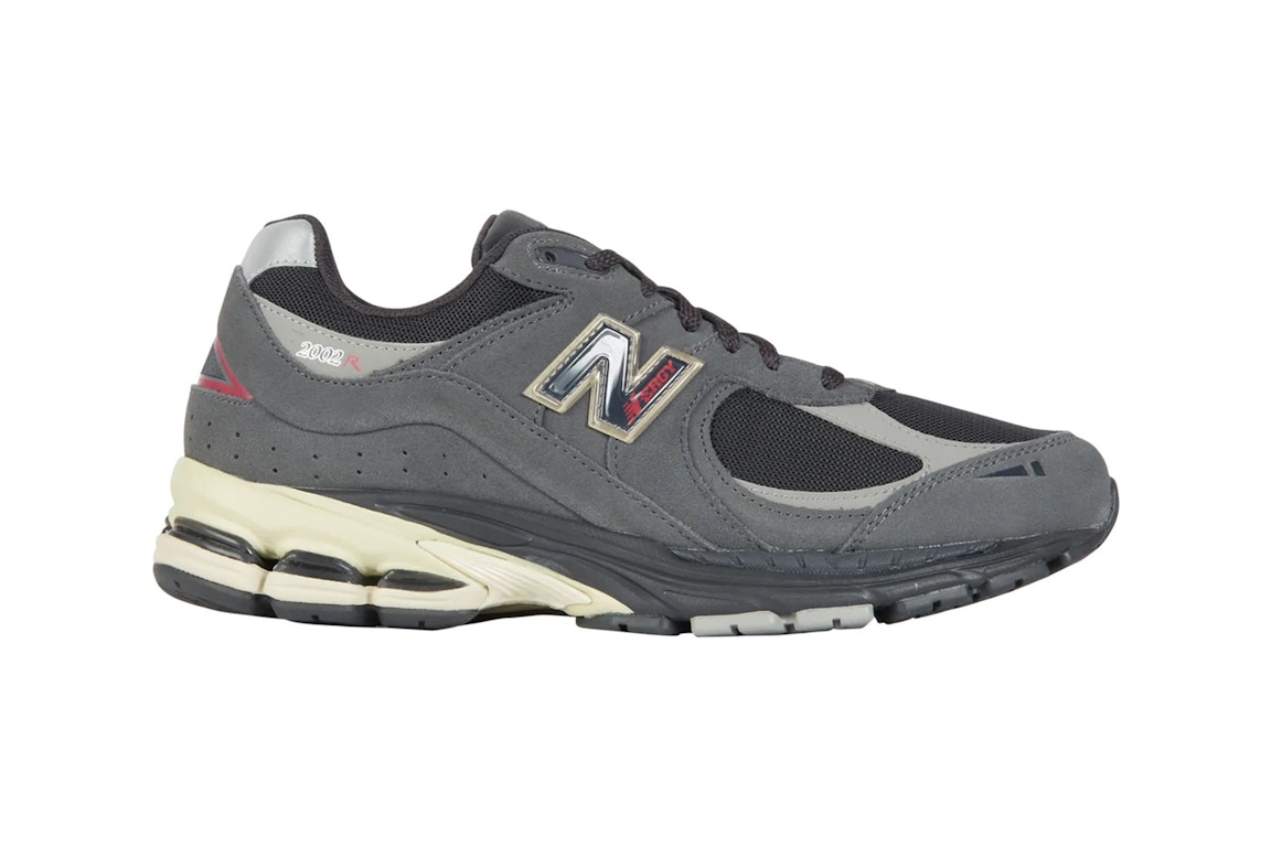 Pre-owned New Balance 2002r Black Grey In Black/grey