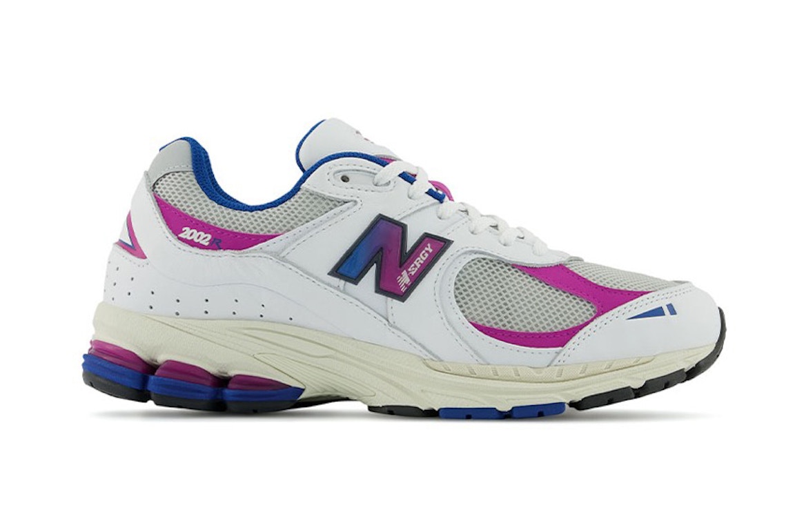 Pre-owned New Balance 2002r Good Vibes Pack White Pink In White/pink/blue