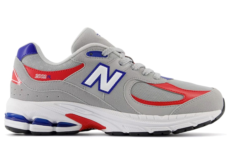 New Balance 2002R Grey Red Blue (GS)