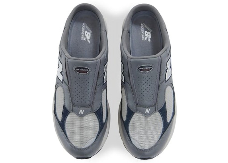 New Balance 2002R Mule Dark Grey Navy Men's - M2002RMJ - US