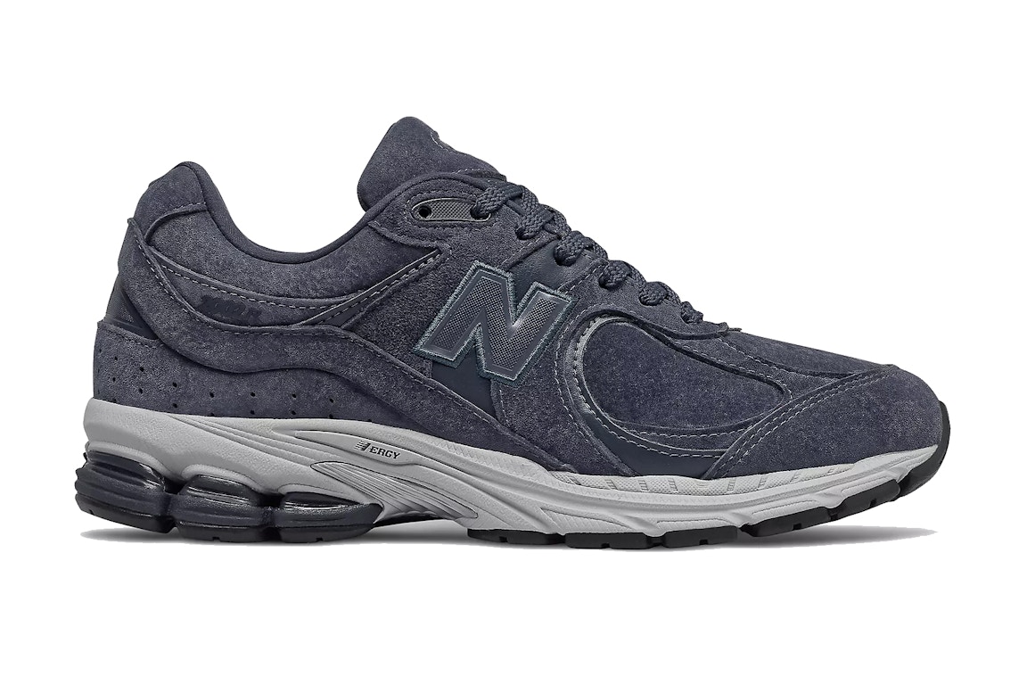 Pre-owned New Balance 2002r Navy Silver Metallic In Navy/silver Metallic