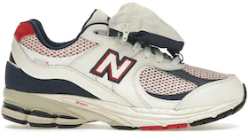 New Balance 2002R Team Red Navy Pouch
