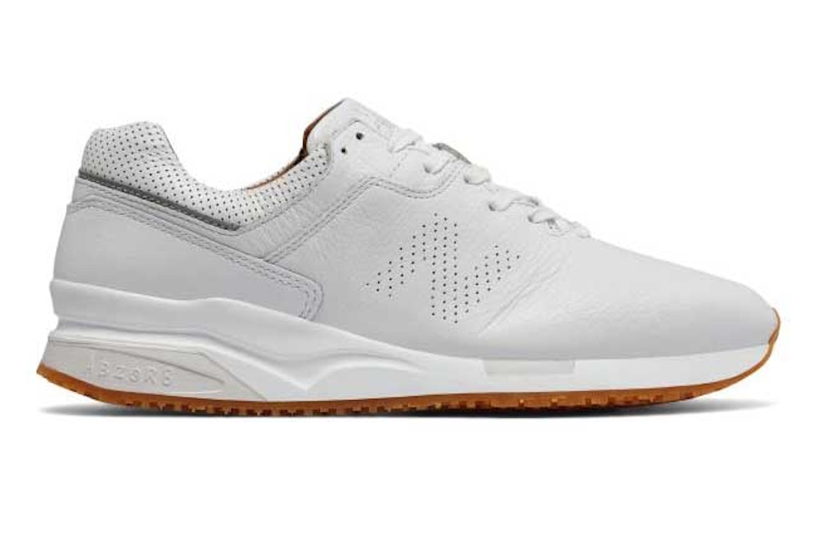 Pre-owned New Balance 2016 Tokyo Design Studio White In White/white/gum