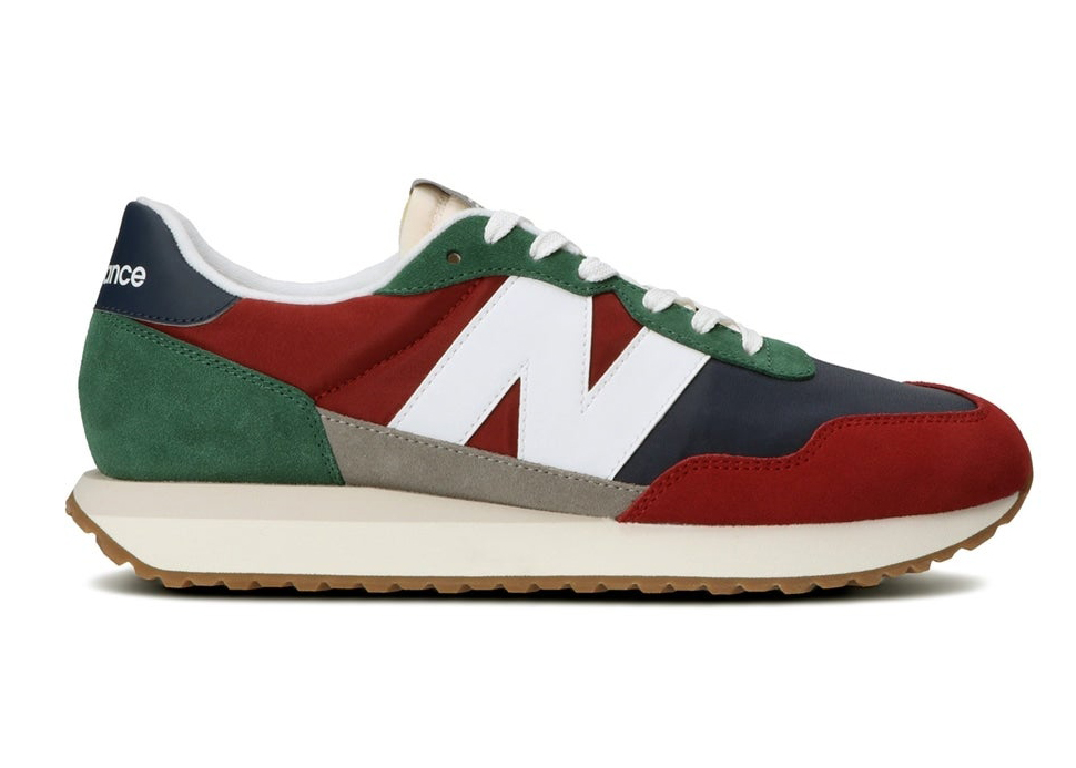 red and green new balance