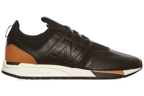 New balance 247 luxe leather brown online