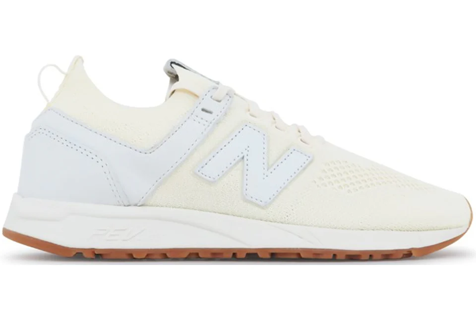 New balance sales 247 cream trainers