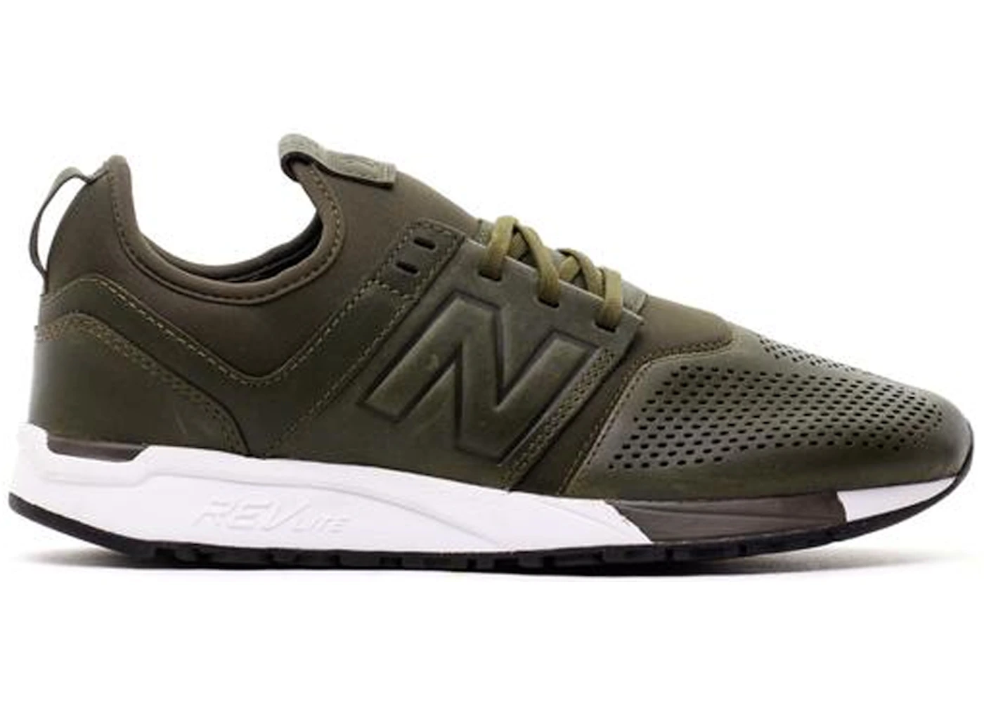 New Balance 247 Leather Olive Herren MRL247NO DE