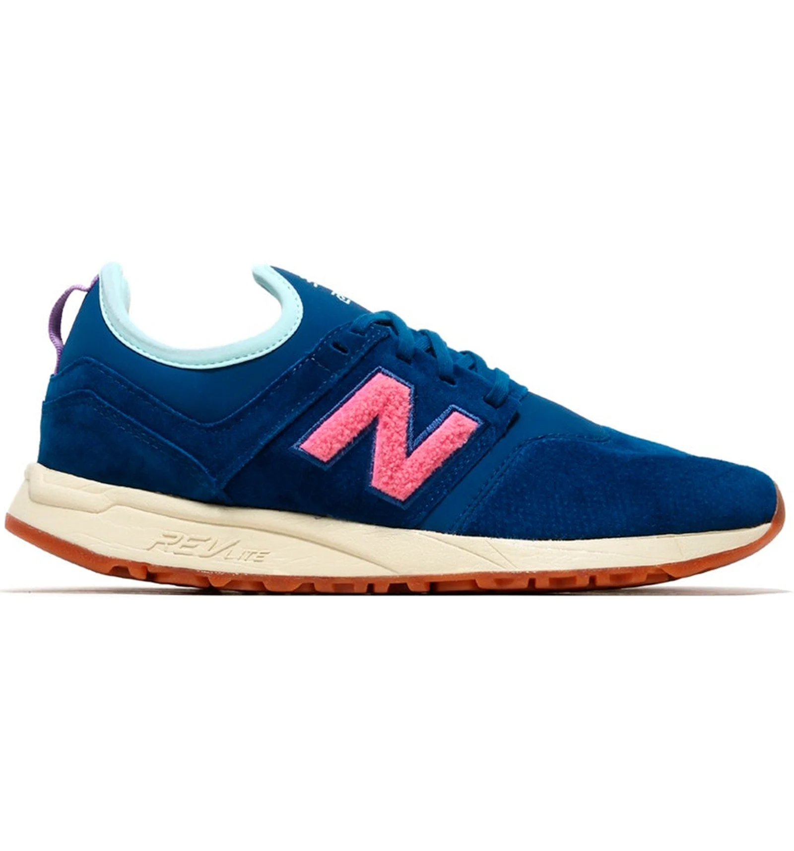 New balance 247 sales light blue with flame