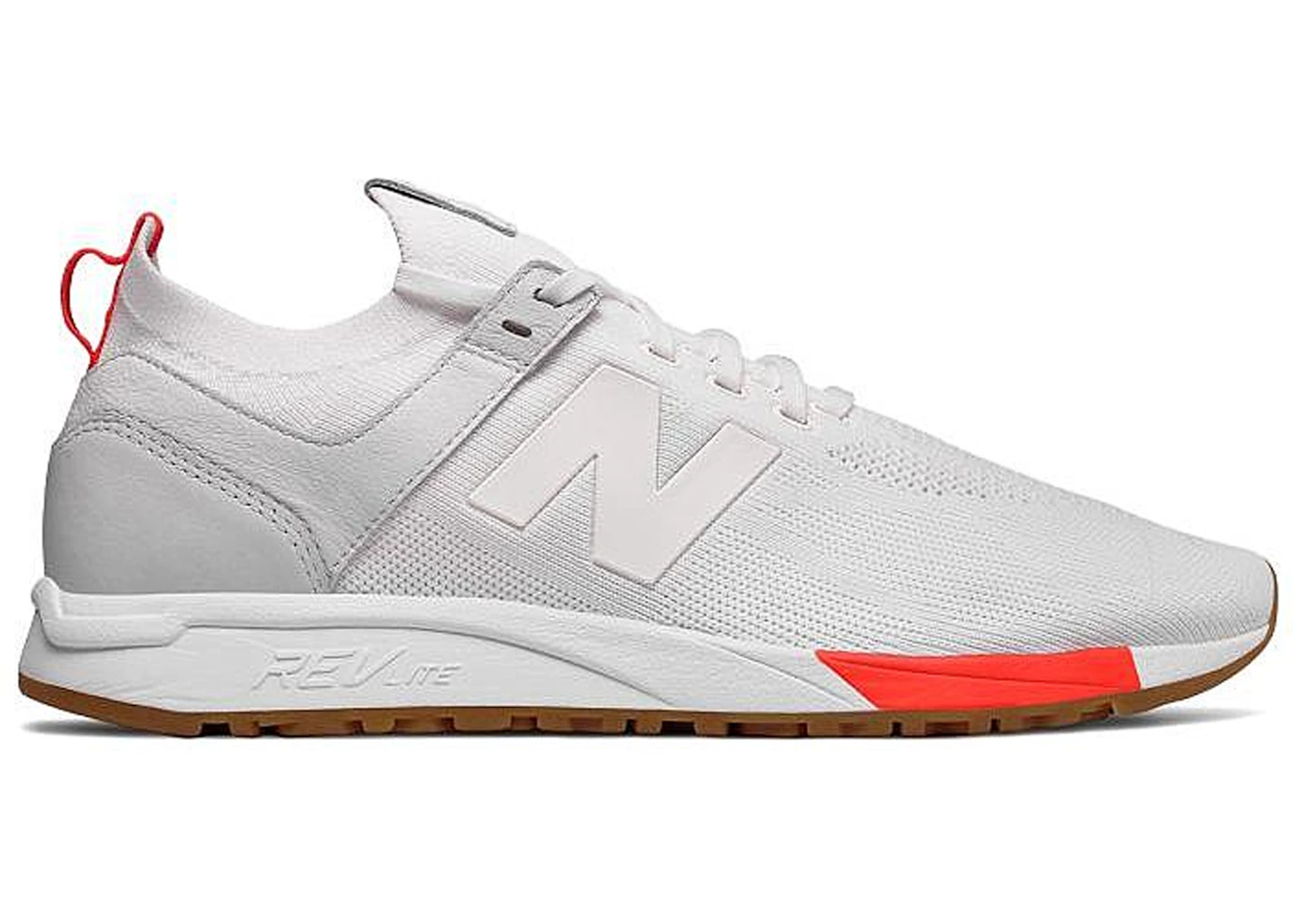 New balance 247 triple top white