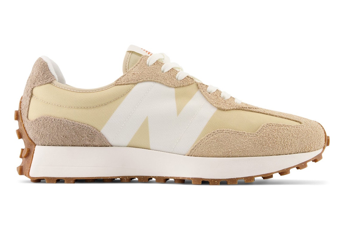 Pre-owned New Balance 327 Beams Exclusive Beige White In Beige/white
