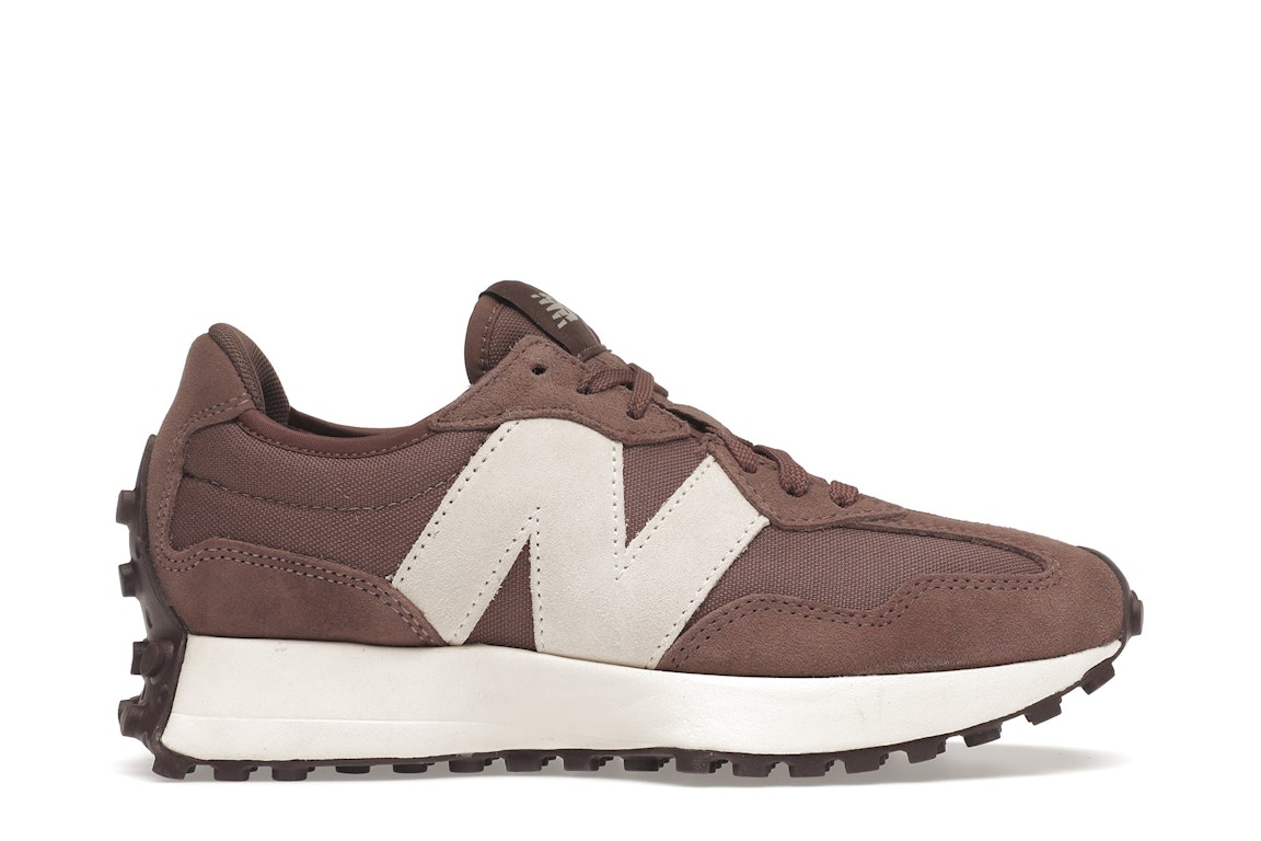 Pre-owned New Balance 327 Black Fig (women's) In Black Fig/natural