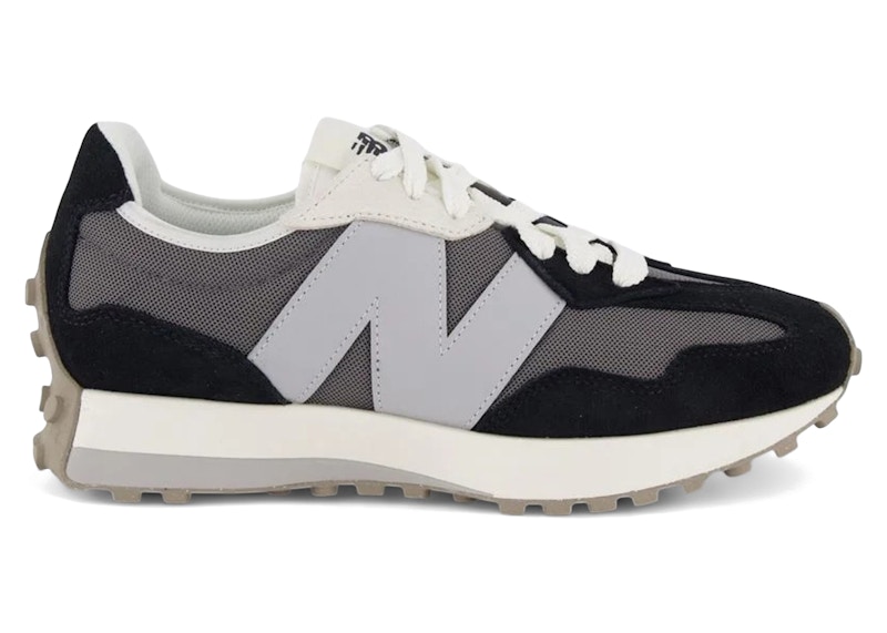 New Balance 327 Black Lights Out Grey Men's - U327LNB - US