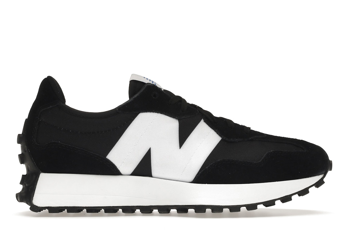 Pre-owned New Balance 327 Black In Black/white