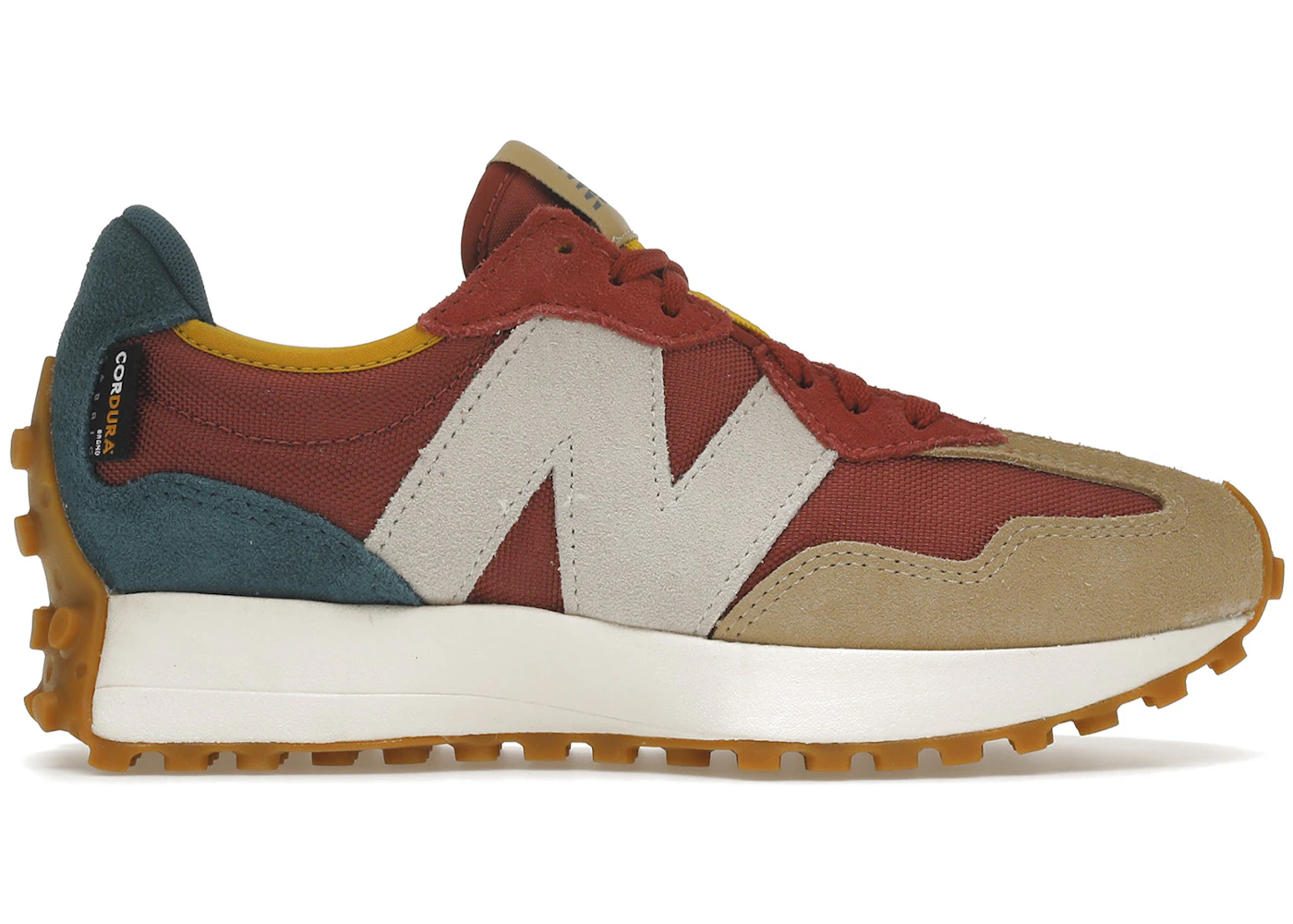 New balance royal tenenbaums 327 trainers in tan Clearance
