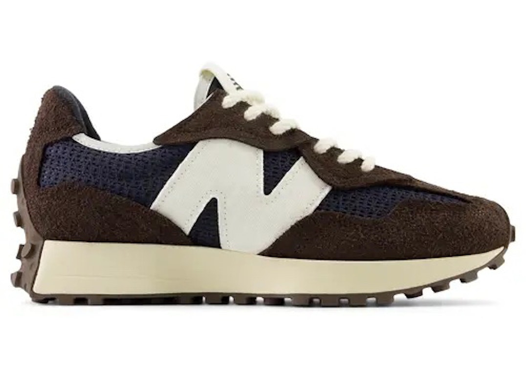 Pre-owned New Balance 327 Brown Brailed