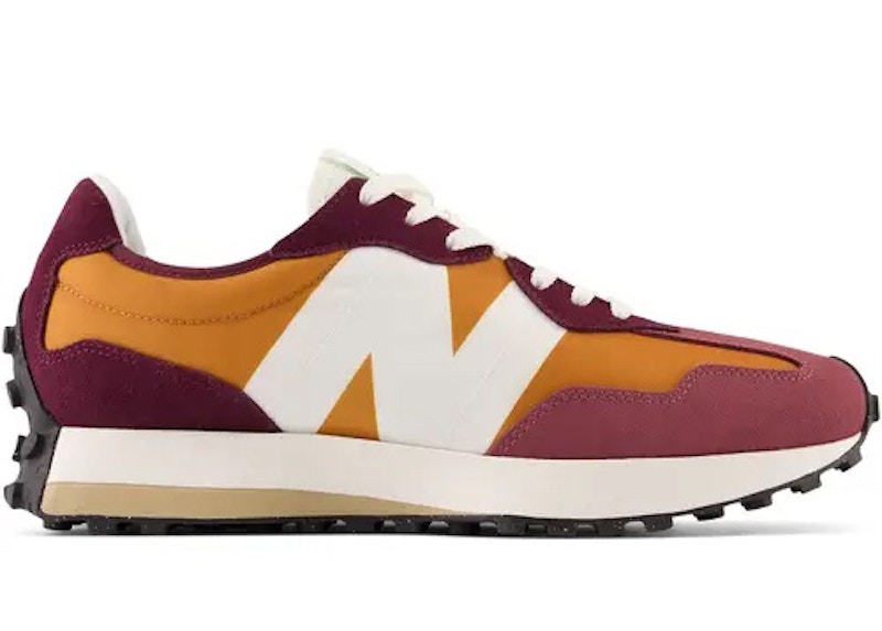 New Balance 327 Burgundy Orange