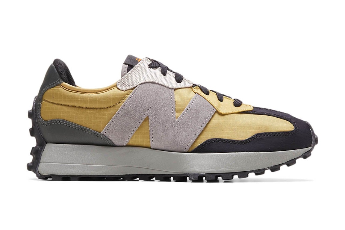 Pre-owned New Balance 327 Byzantine Gold Golden Poppy In Byzantine Gold/golden Poppy