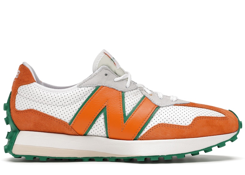 new balance green and orange