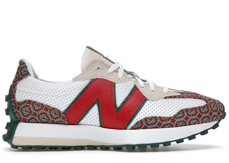 NEW BALANCE◇×Casablanca/327/Red Monogram/ローカットスニーカー