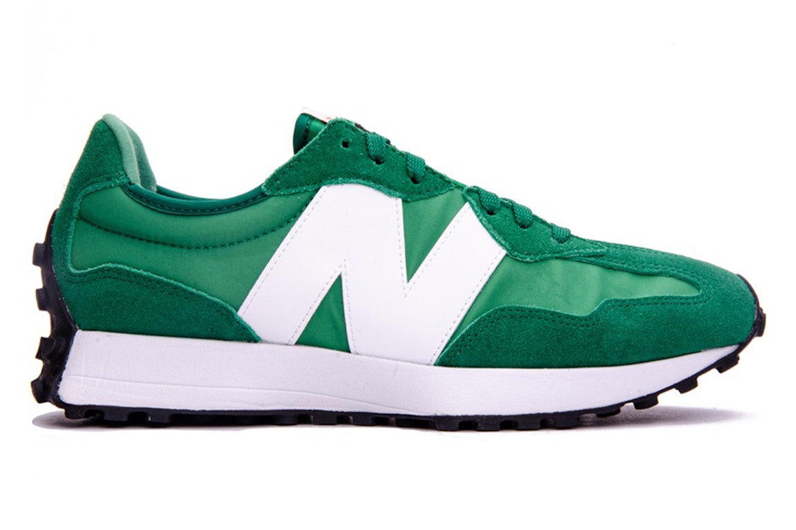 Pre-owned New Balance 327 Classic Pine Green In Classic Pine/white
