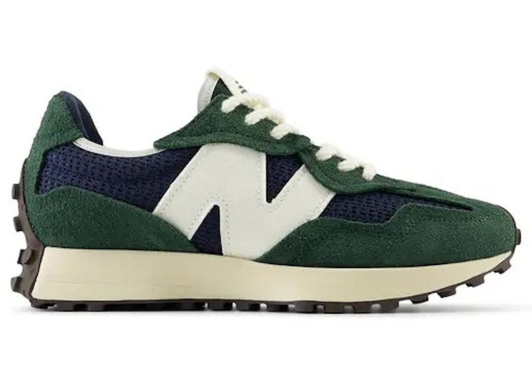 Pre-owned New Balance 327 Green Brailed