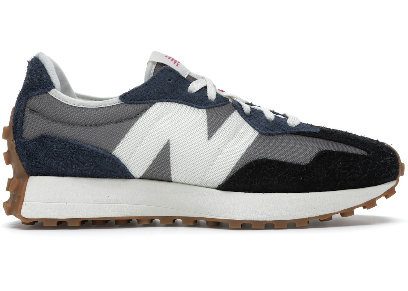 New Balance 327 Grey Navy Black - MS327SFB