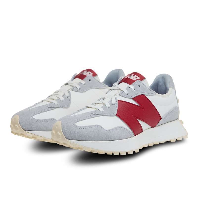 new balance 327 red and white
