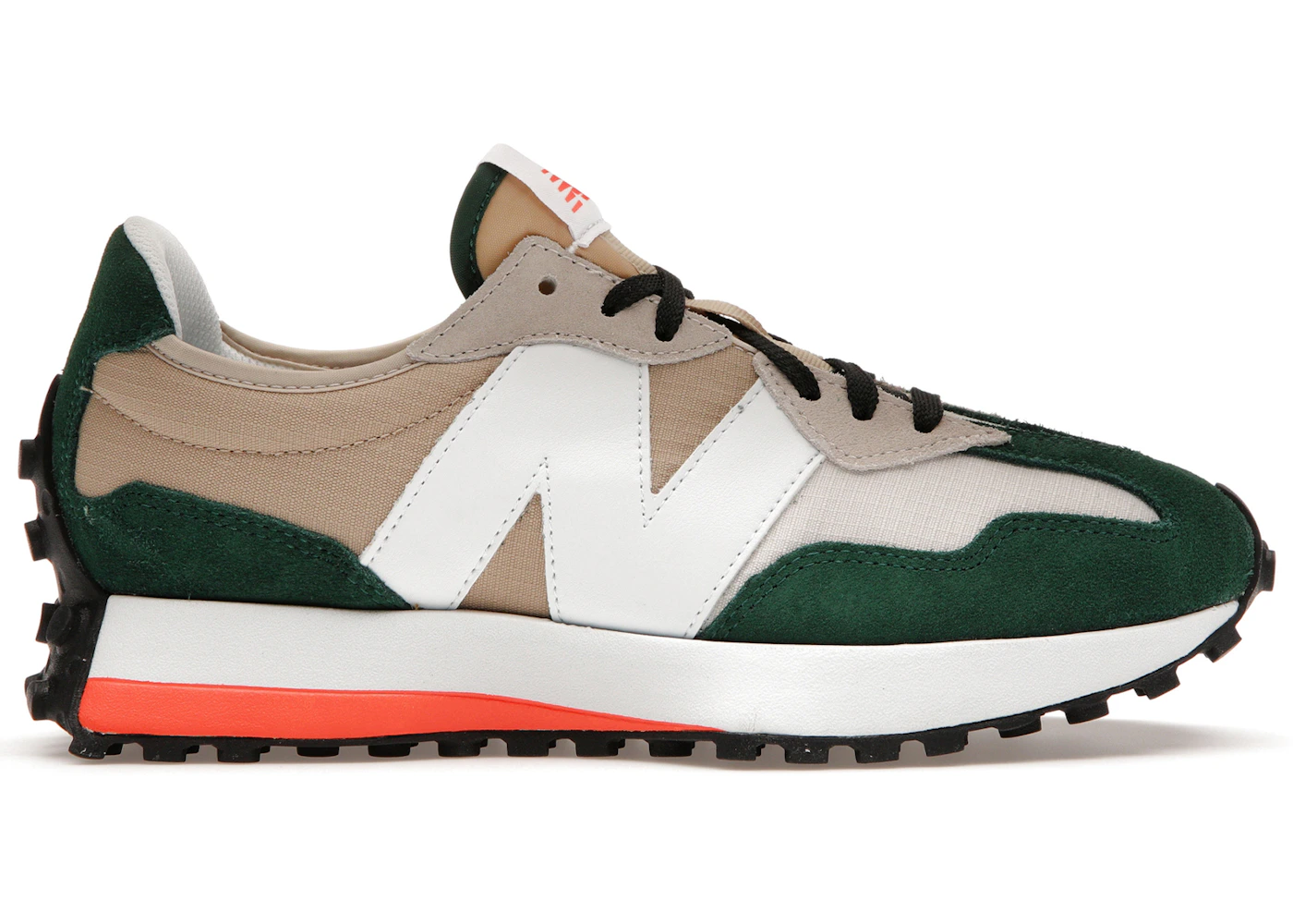 New balance 327 green logo Clearance