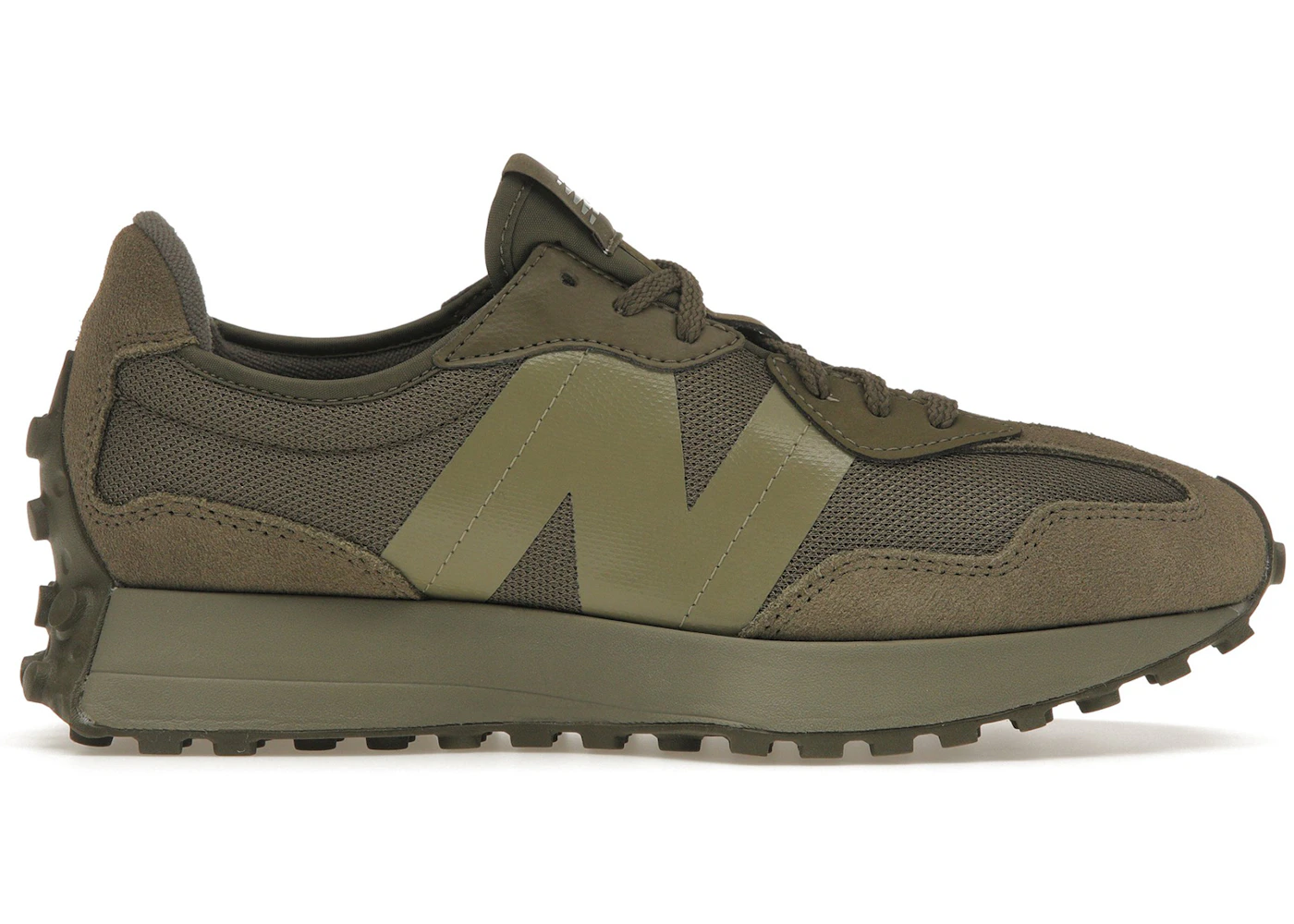 New Balance 327 Homme Vert Kaki Zapatillas New Balance 327 Homme