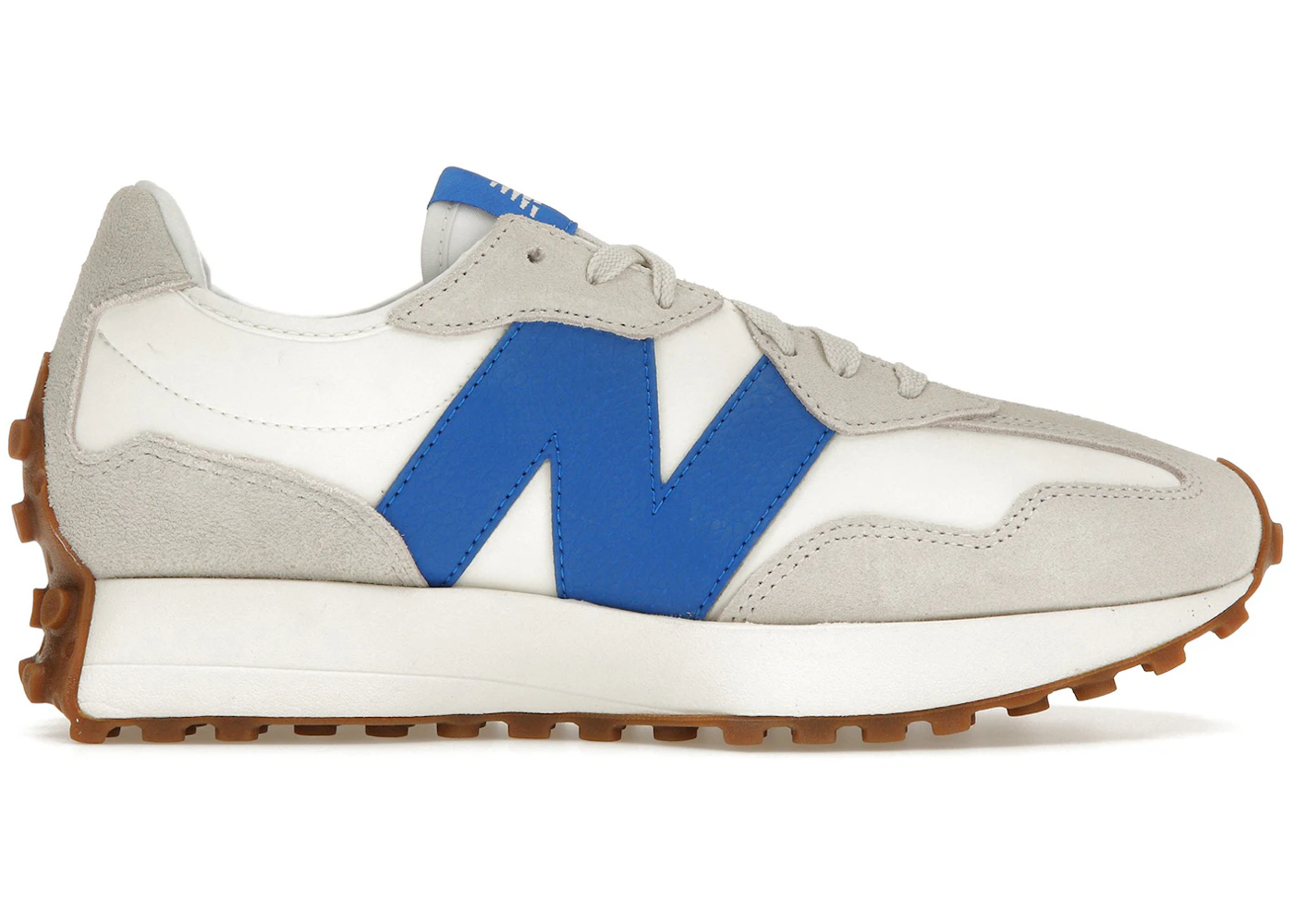 Balance 327 Moonbeam Blue And Tan New Balance New Balance 327 Blue