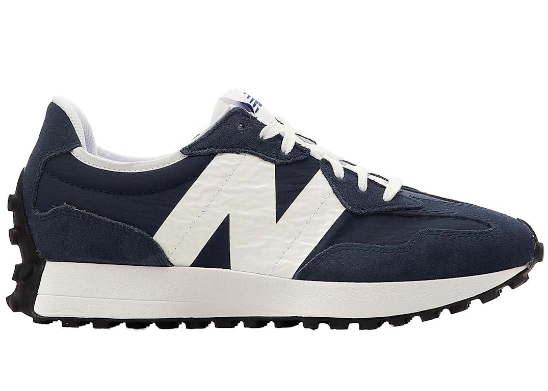 Pre-owned New Balance 327 Natural Indigo Blue White In Natural Indigo/blue/white