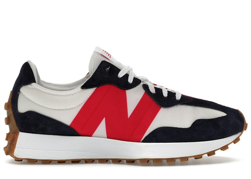 New Balance 327 Navy Red Gum
