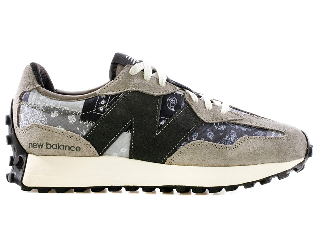 New Balance 327 Shoe Palace Unity Heritage Grey Bandana