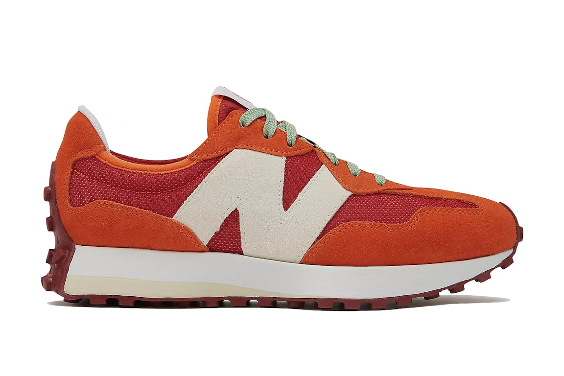 Pre-owned New Balance 327 Todd Snyder Farmer's Market Pomegranate In Ghost Pepper/velocity Red