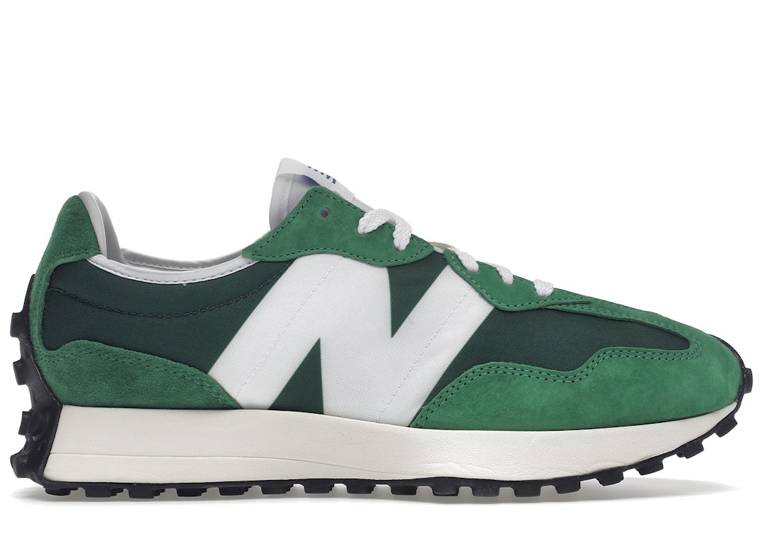 Pre-owned New Balance 327 Varsity Green In Varsity Green/team Forest Green