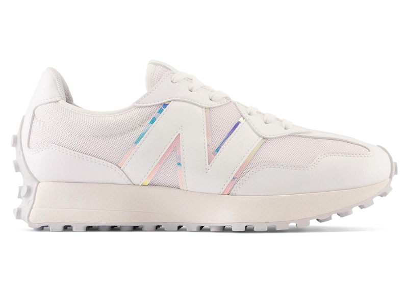 New Balance 327 White Grey Iridescent Men's - U327WHT - US