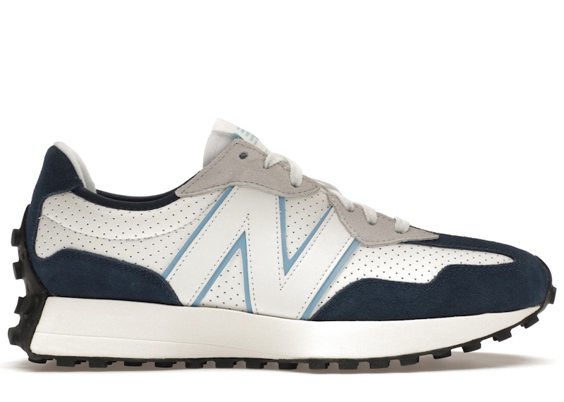 New balance store 327 white navy