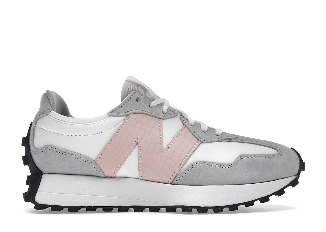 Pre-owned New Balance 327 White Rain Cloud Pink Haze (women's) In White/rain Cloud/pink Haze
