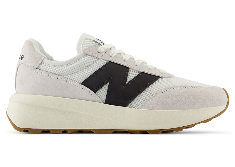 (取寄) ニューバランス クラシックス 370 New Balance Classics 370 Sea Salt/Black Cement New Balance 370 Sea Salt Black Cement Gum Men's - U370CA - US