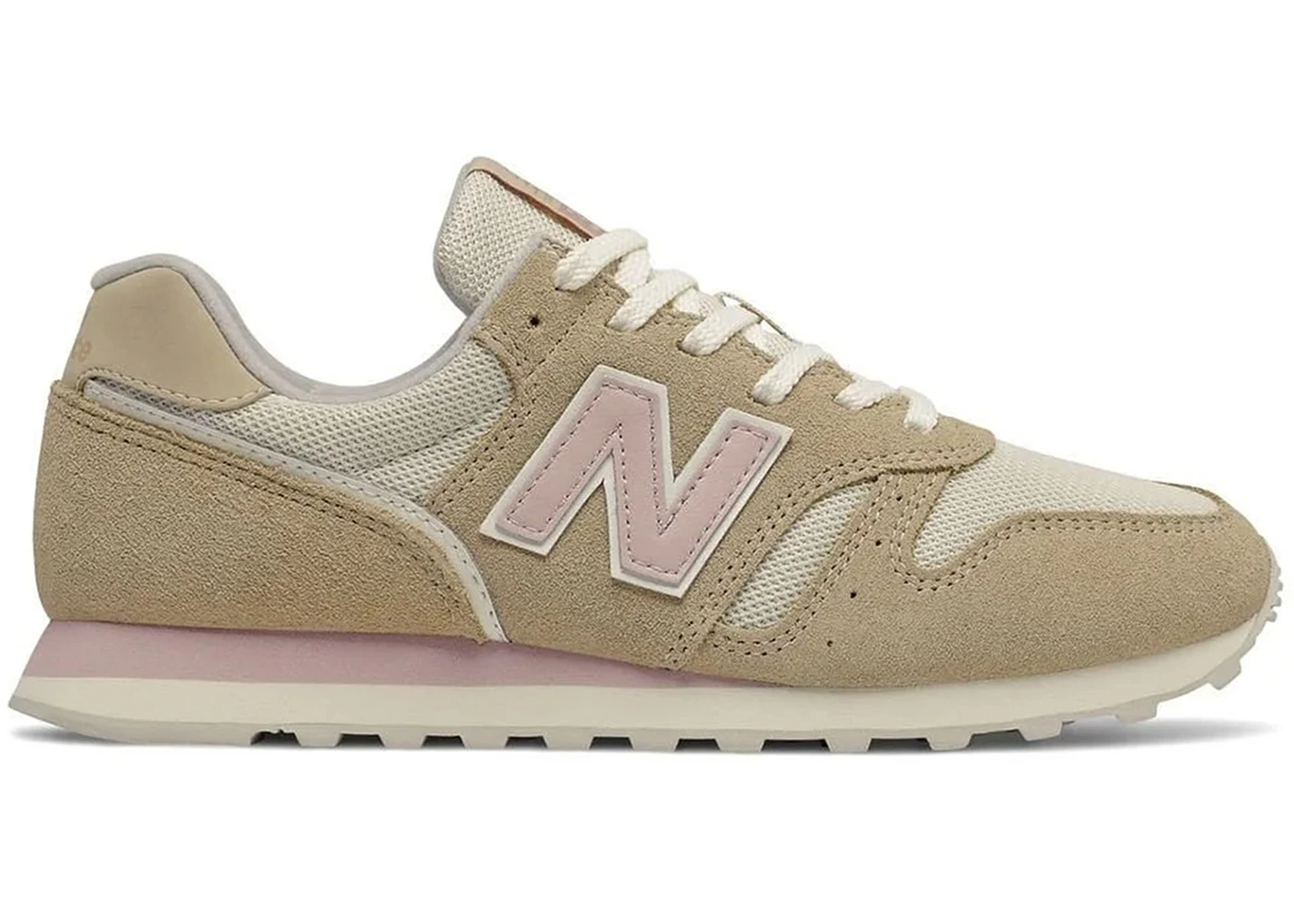 New Balance 373 Beige Tan Pink (Women's) Trainers WL373EE2 GB