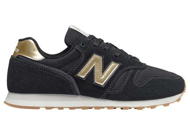 Gold and black new balance on sale