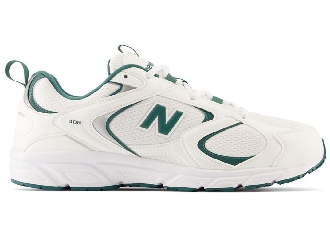 Pre-owned New Balance 408 White Green In White/green