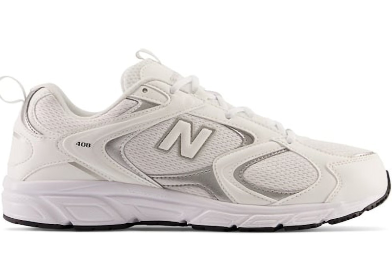 New Balance 408 White Silver Men's Trainers - ML408W - GB