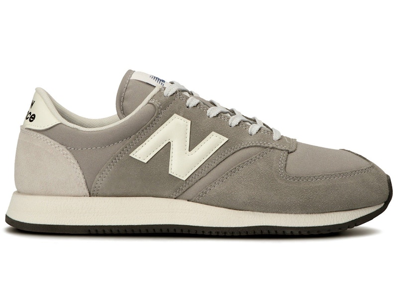 New balance 420 trainers khaki clearance white