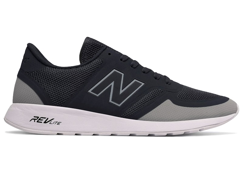 New Balance 420, rediseñado, azul marino, gris claro