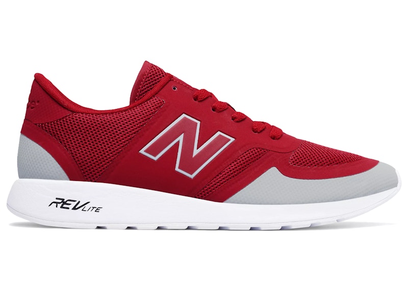 New Balance 420 Re-Engineered Red Light Grey